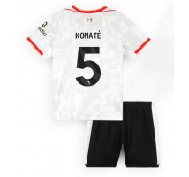 Liverpool Ibrahima Konate #5 Koszulka Trzecia dzieci 2024-25 Krótki Rękaw (+ krótkie spodenki)